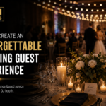 Elegant candlelit wedding reception illustrating how thoughtful planning creates an unforgettable wedding guest experience.
