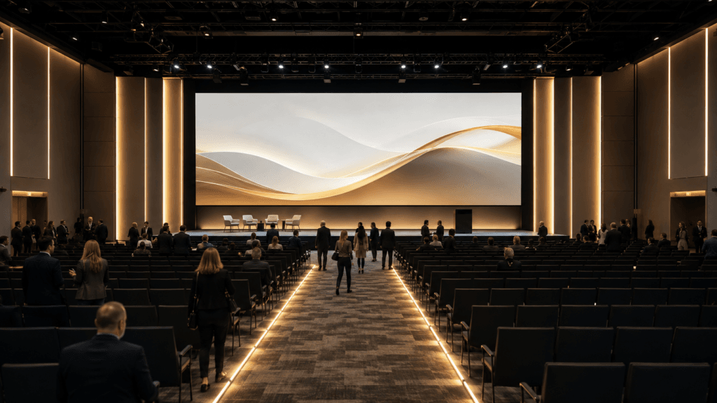 Audio, Lighting and Entertainment Planning for Conferences
