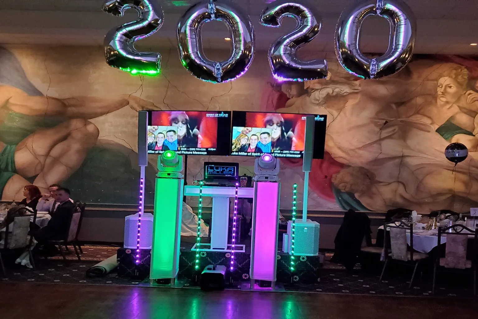 Multi-screen video party experience with Icon Events