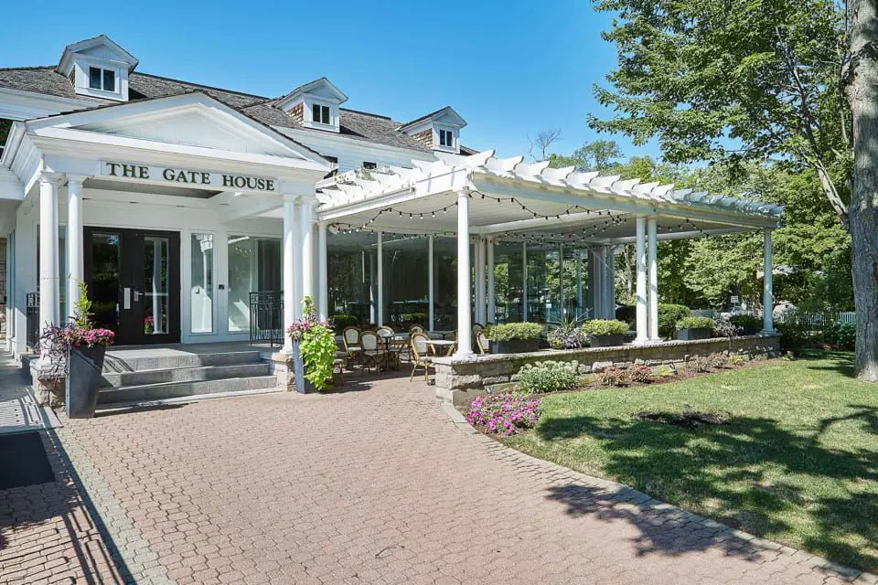 Exterior of The Gate House wedding venue