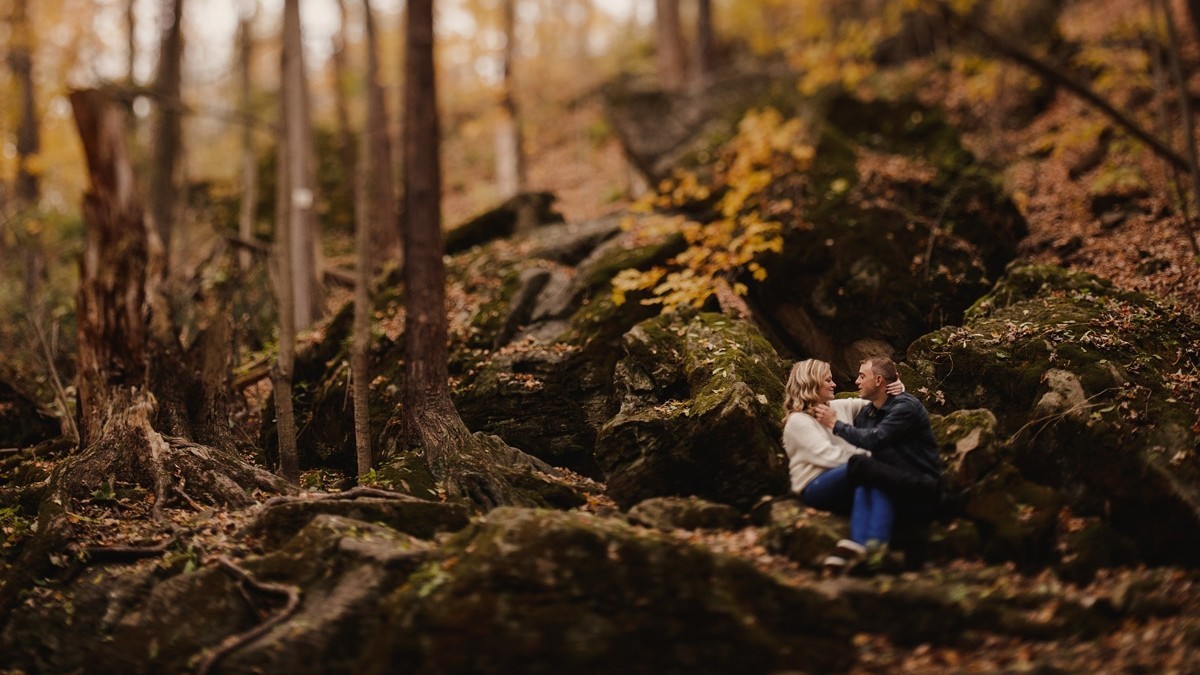Woodland portrait setting at Ball’s Falls Conservation Area