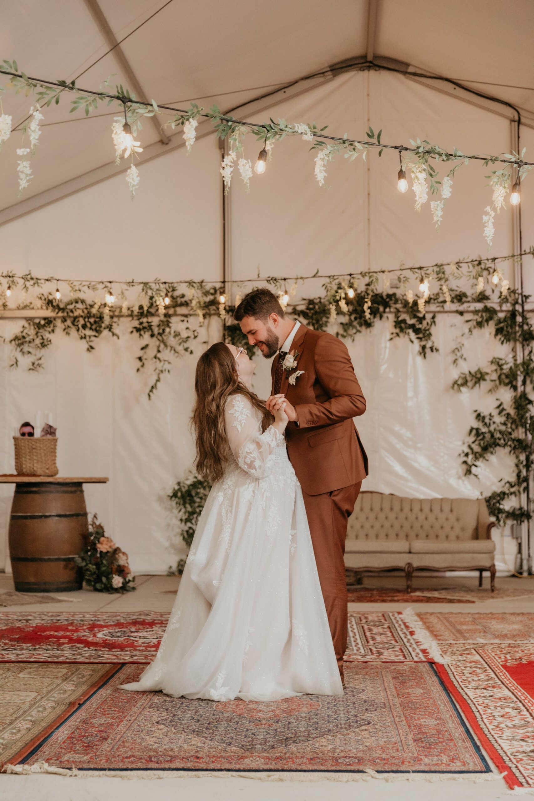 Wedding celebration at Bella Terra Vineyards