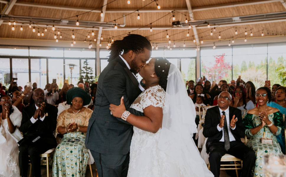 Club Roma Garden Pavilion wedding dance