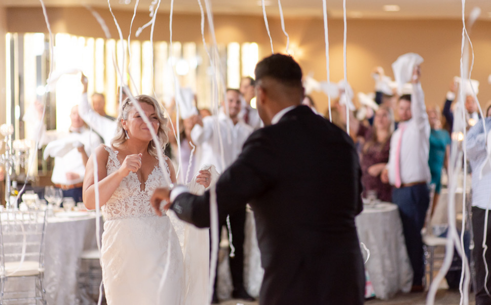 Club Roma wedding reception speeches