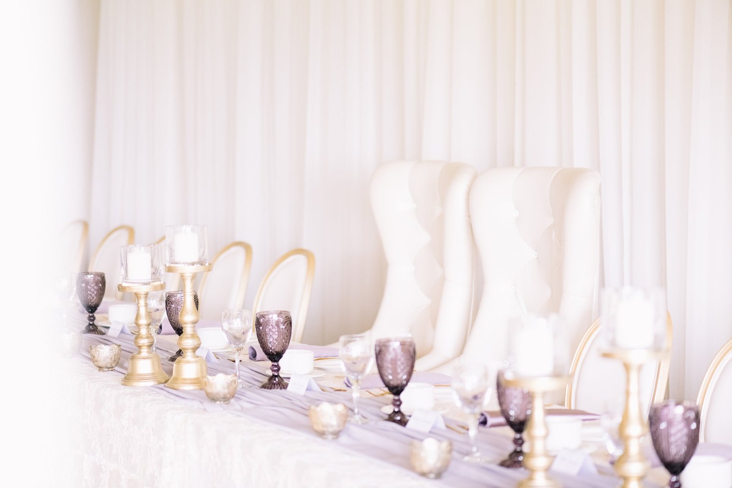 Lookout Point Country Club head table