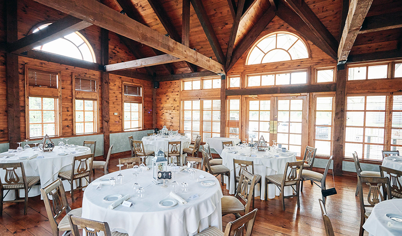 Peninsula Ridge Estates Winery wedding reception