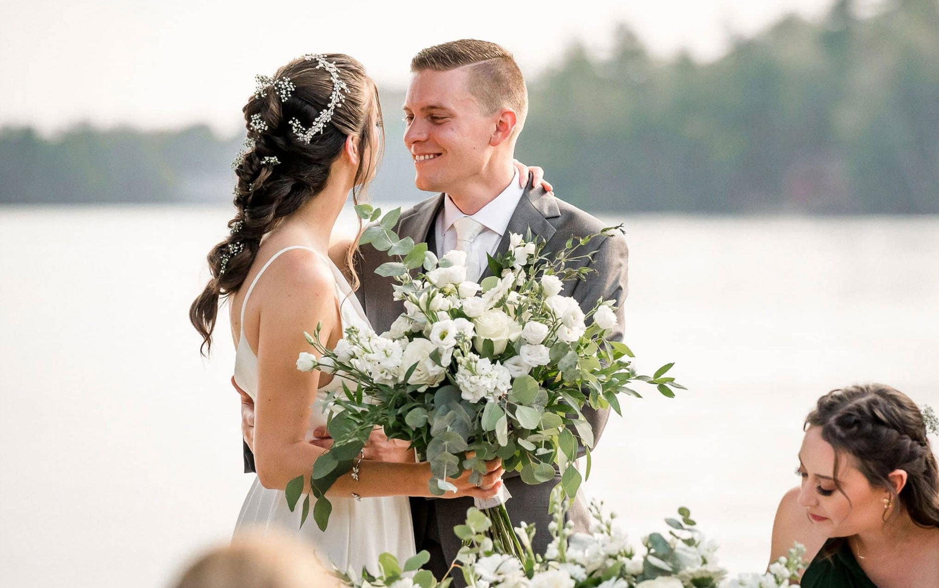 Waterfront wedding experience at Severn Lodge