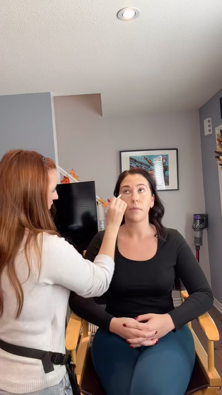 Soft glam wedding guest makeup by Taylor Made Artistry